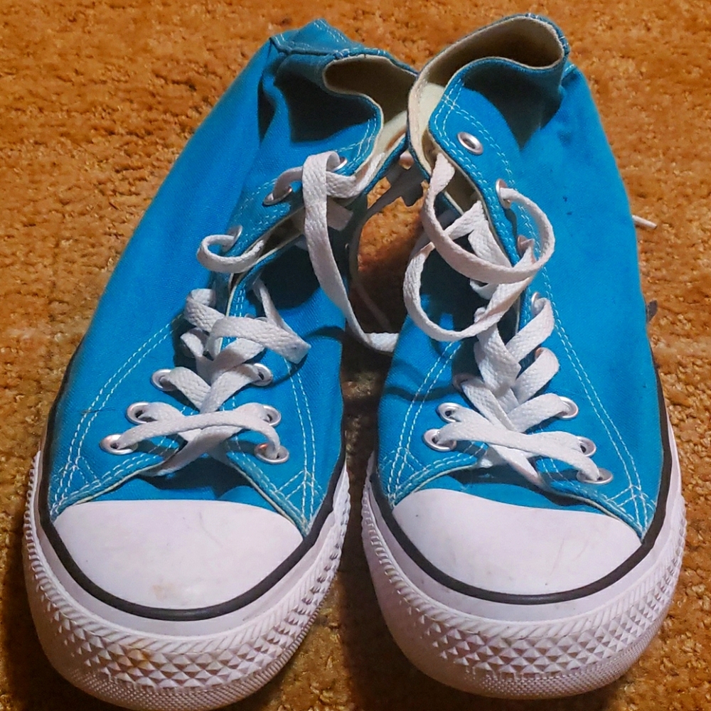 Turquoise Converse All Stars